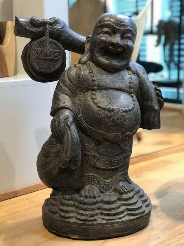 kæmpe stor buddha sten figur fra Bali