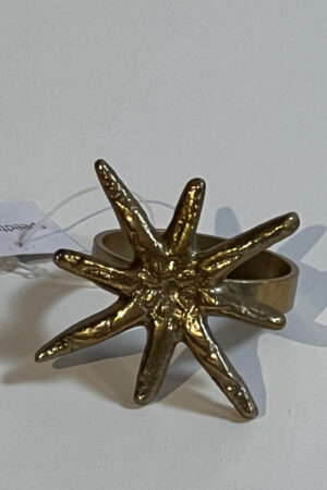Speedtsberg metal stjerne servietring. 181945