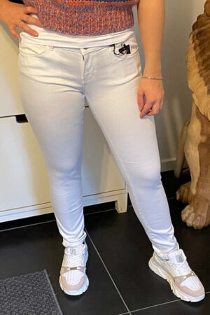Guess hvide stramme jeans med lommer